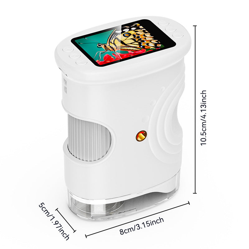 1080P Digital Microscope for Kids, 50X–1000X STEM Discovery Toy